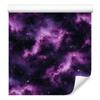 Watercolor Galaxy Wallpaper Indigo, Violet and Plum 50x1000