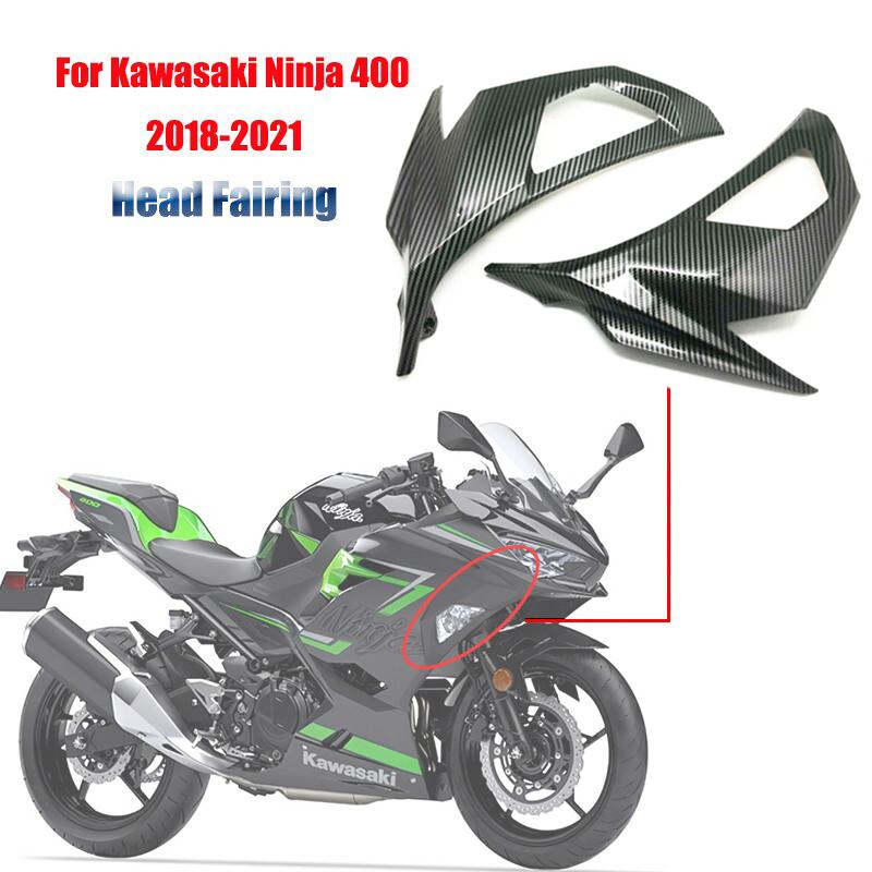 

Обтекатель рулевого фонаря для Kawasaki Ninja 400 Аксессуары для крышки рулевого фонаря Kawasaki Ninja 400 2018-2023