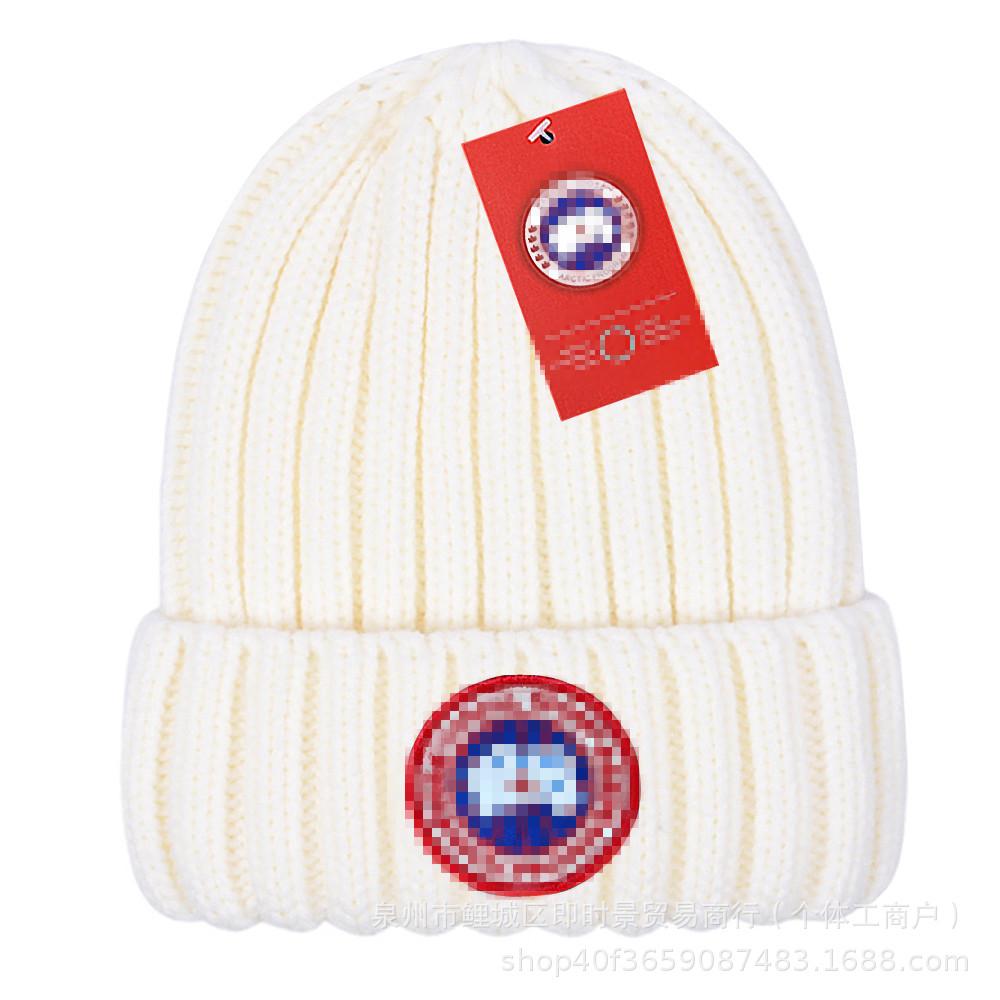 G.O.O.S.E Streetwear Strickmütze Winter Warme Mütze Bestickte Hip Hop Kappe Sonnenschutz G-47