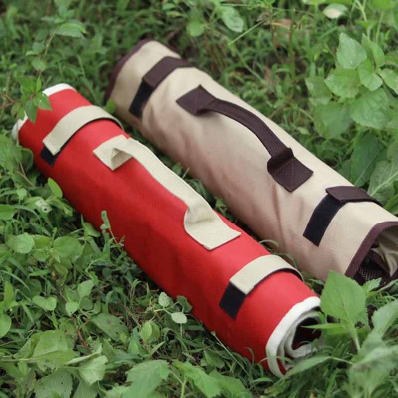 Ground Nails Carry Case Outdoor Camping Accesorries Storage Bag  Rope Handbag Ground Nails Hammer Storage Bag