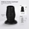 Oversized Hollow Anal Plug - Liquid Silicone Glove Shape Expander for Men Women, Backdoor Trainer Adult Sex Toy