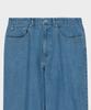Teildeon Relaxed Fit Denim Pants Blue