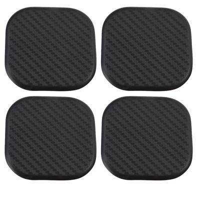 Luxshiny Car Cup Holder Coaster Set of 4 Wear-resistant Silicone