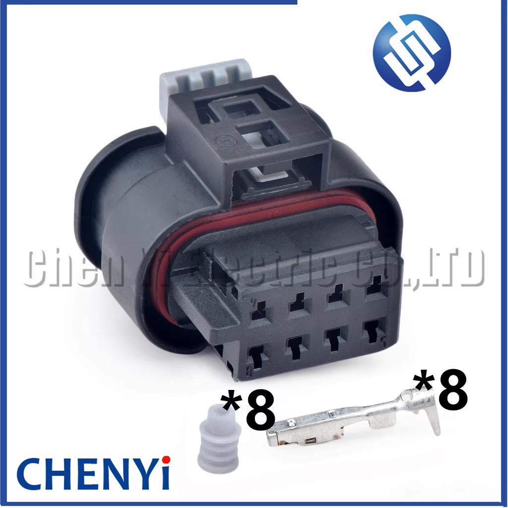 8 Pin Automotive Waterproof Connector Car Rear Taillight Wire Harness Plug 805-031-541 705-330 For BMW Mercedes-Benz