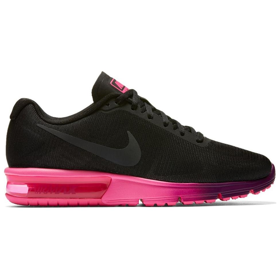 New Nike Air Max Sequent Black Pink Blast Women's 719916-015