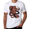 Tiger Versus Snake Traditional Tattoo Tshirt Festival Short Sleeve Tshirt