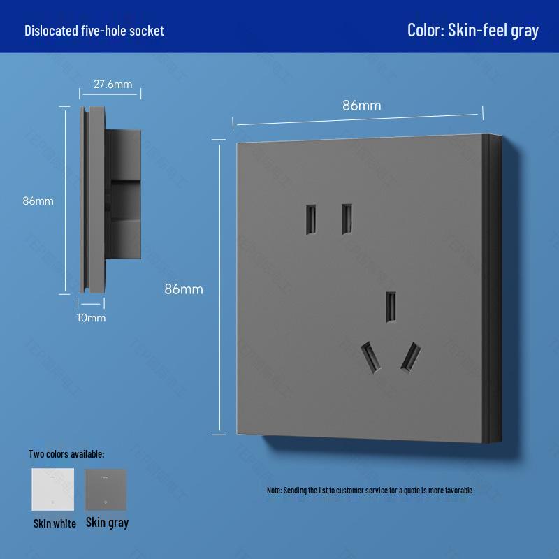 Ultra-Thin Smart Switch Panel with Mesh 2.0, Wireless Dual Control, Zero Fire, Mijia App Connected