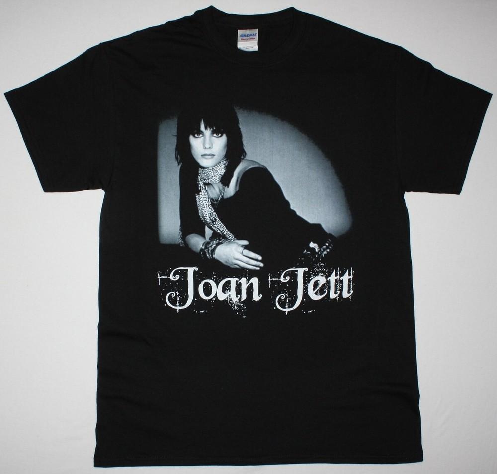 Vtg JOAN JETT Singer Heavy Cotton Back T Shirt For Men All Size BT105 Unisex T-Shirt XXXXL