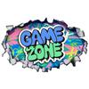 Poster di Gioco più Grande Buco nel Muro 3D Arte Fresca Zona Gamer Adesivi Murali in Vinile per Controller di Gioco Decorazione per Casa Camera dei Bambini Stanze da Gioco