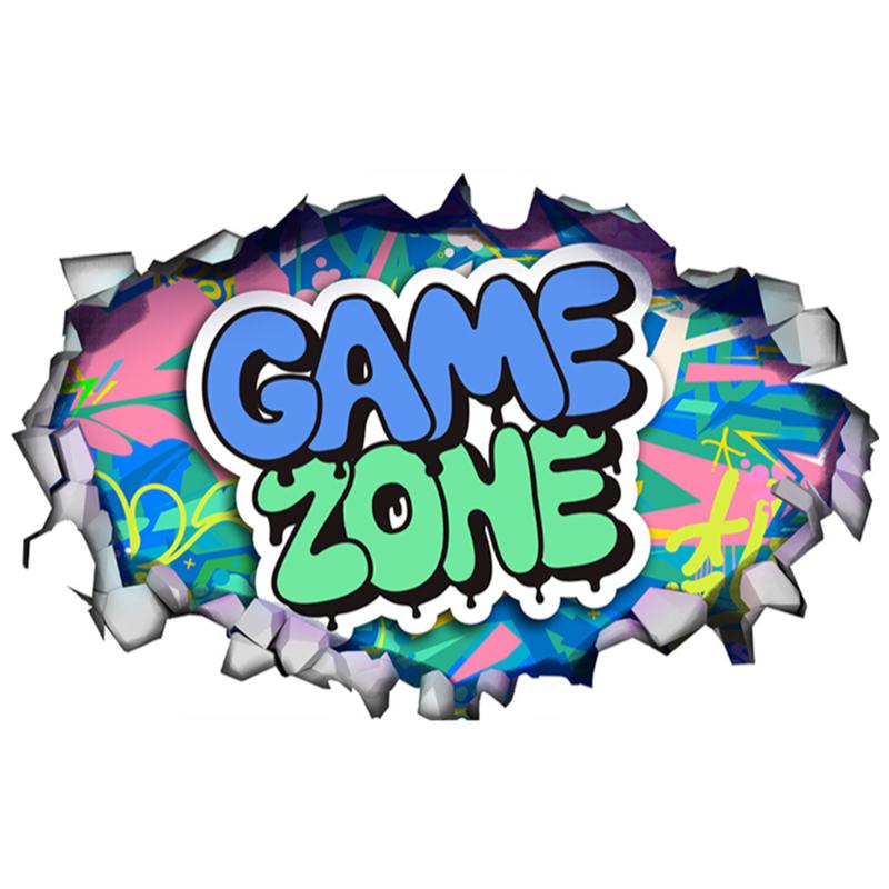 Poster di Gioco più Grande Buco nel Muro 3D Arte Fresca Zona Gamer Adesivi Murali in Vinile per Controller di Gioco Decorazione per Casa Camera dei Bambini Stanze da Gioco