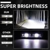 30W Car Work Light LED Bar Auxiliary Headlight 12-30V Spotlight Day Running Light 16SMD for Truck Offroad SUV ATV White 6000K