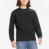 Puma Logo Einfarbiges Rundhals-Sweatshirt Herren Oberteile Schwarz 849544-01