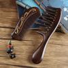 Black Ebony Wood Comb Gift Set