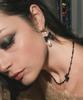 L'Ombrillant Crystal Noir Necklace