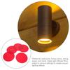5 Stück Farbwechselnder Lichtdiffusor-Folie Transparente Blätter Warmlicht-Filter Kunststoff-Gel für Lampen Stimmungslicht Dekoration