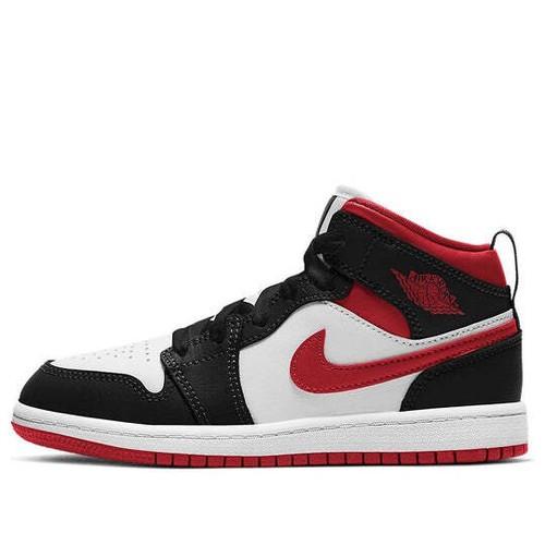 Air Jordan 1 Mid PS Черный/Красный 640734-122 EU 28 разноцветный