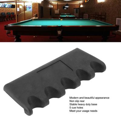 5 Cue Pool Cue Holder Portable Slip Resistant Stable Cue Rest Cue Stick Holder for Pool Cue Accessories