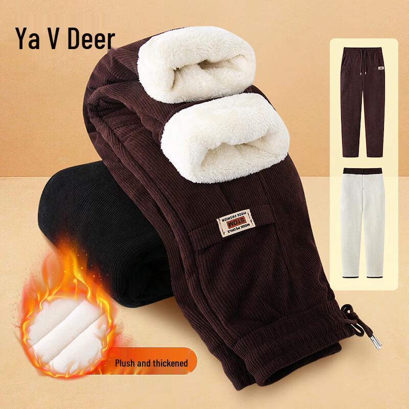 

Женские зимние брюки Yalu на флисовой подкладке с эластичной талией 4XL