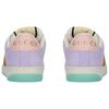 Gucci Screener Lovelight Leather Distressed Shoes Low Top Stylish Skateboarding Shoes Women's Purple Blue Orange 708295 0YIA0 5380