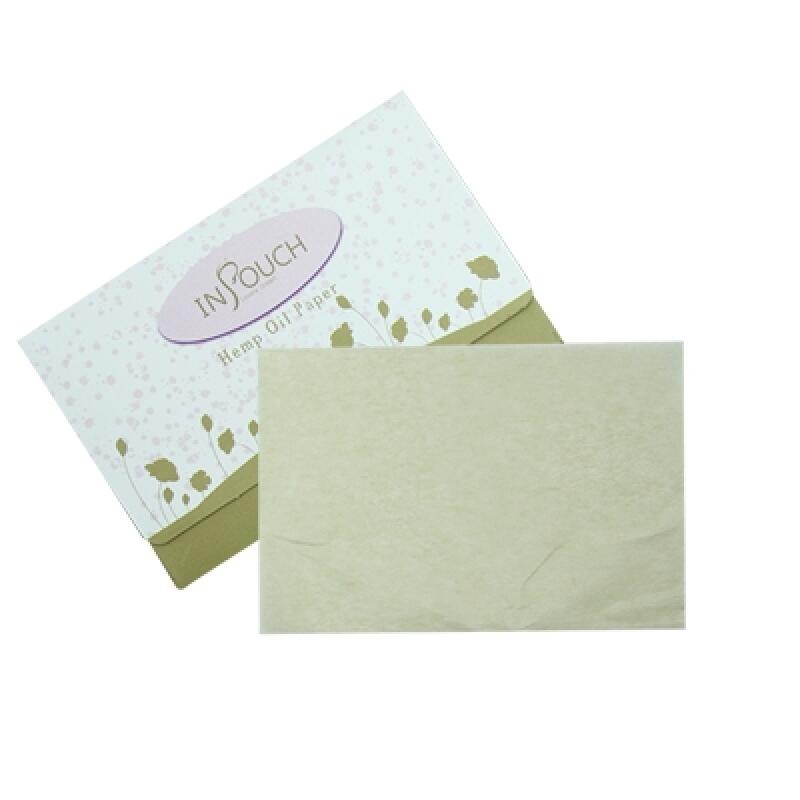 Natural hemp oil blotting paper