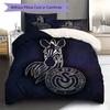 MSV Duisburg Pattern Bedding,Quilt Set Quilt Cover Pillowcase Home Birthday Gift(1 * Duvet Cover + 2 * Pillowcase, Without Core)