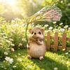 Realistic Hedgehog Statue Handcrafted Look Garden Animal Statue  Yard Landscaping