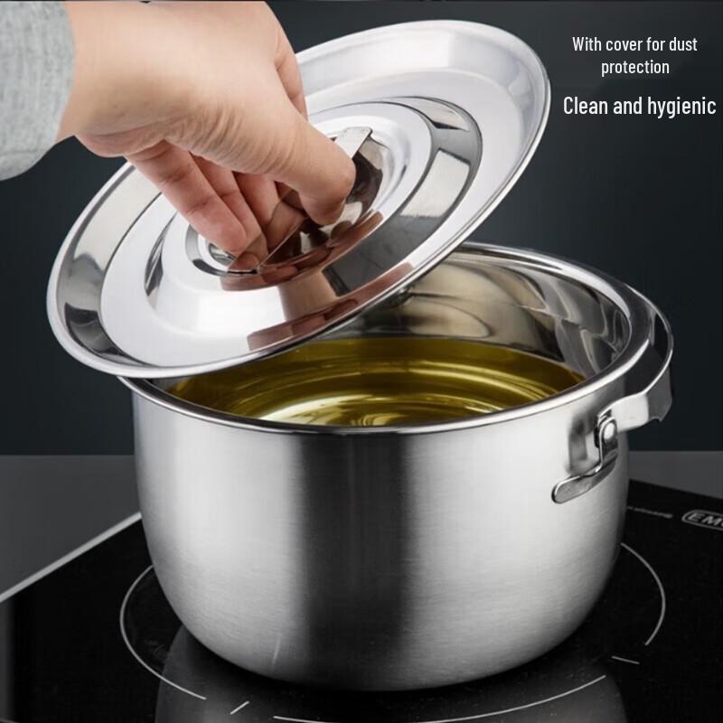 Premium 304 Stainless Steel Covered Mixing & Storage Bowls