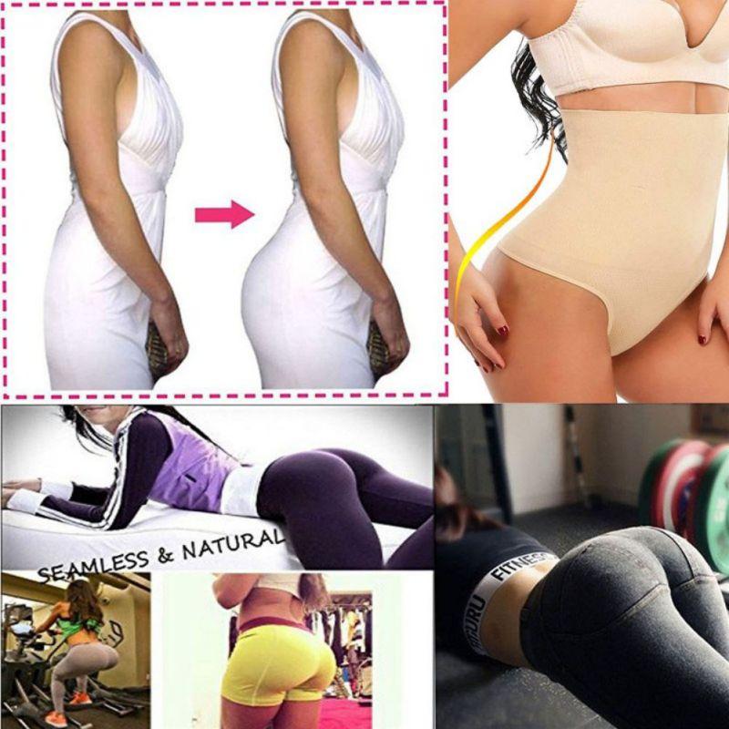 Jednobarevné dámské a dámské spodní prádlo tanga bezešvý tvar těla pro tvarování boků