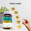 PharmEasy Calcium Supplement for Women and Men, with Magnesium, Zinc, Vitamin D3, for Complete Bone Health & Joint Support - (60 Calcium Tablets)