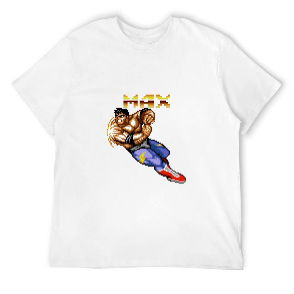 Max Thunder aus Streets of Rage 2 T-Shirt Sommerkleidung süße Kleidung Ästhetische Kleidung Herren T-Shirt T-Shirt Herren