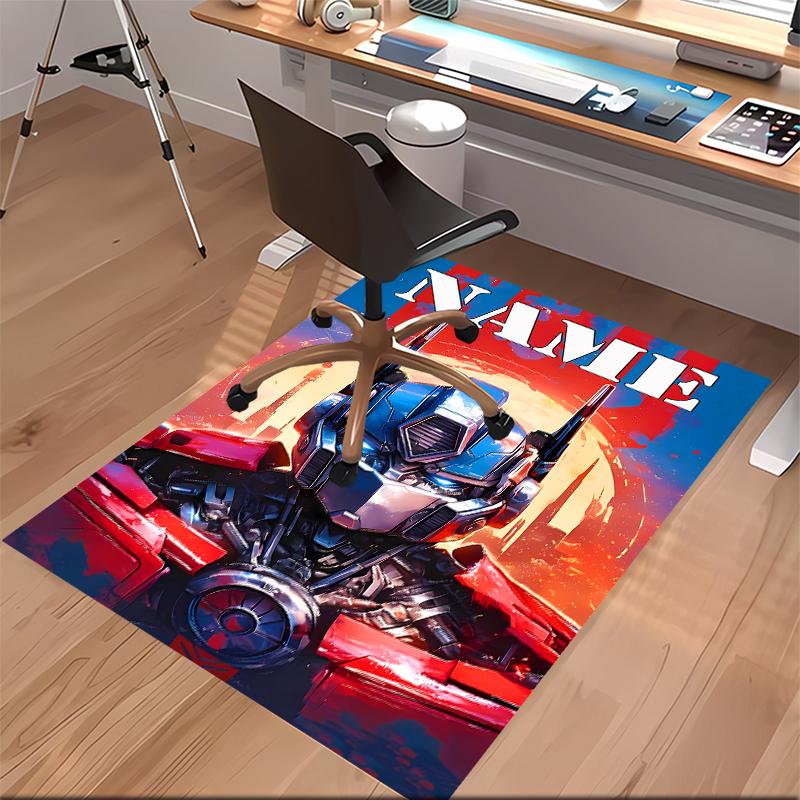 Custom personalization Optimus Prime Print Area Rug - Soft, Washable Non-Slip Indoor Mat,Living Room,Home&Office Decorative Rug