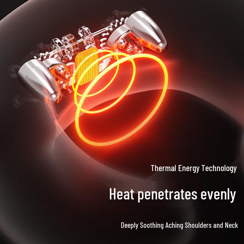 Sayrelances Portable U-shaped Massage Neck Pillow