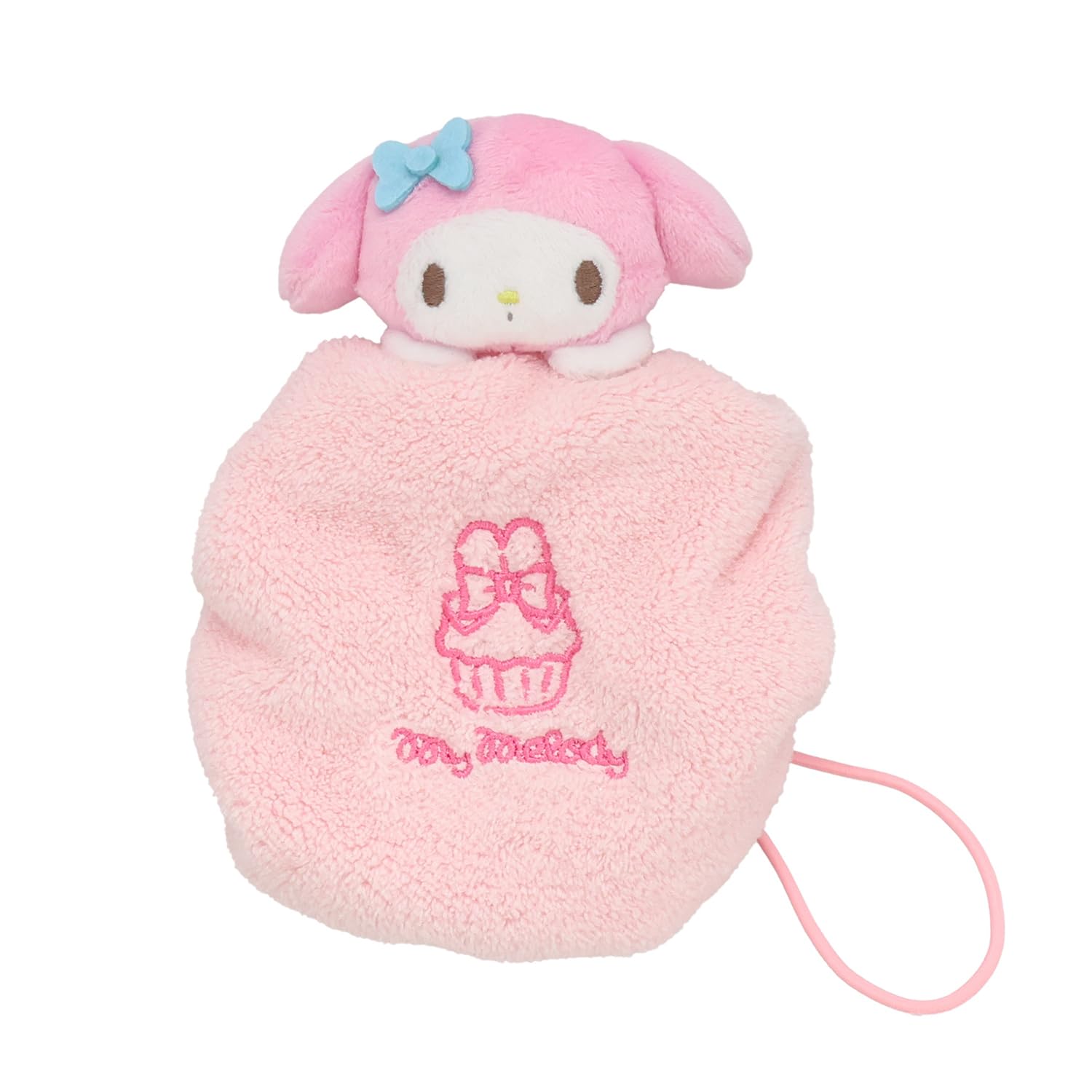 Shobido Sanrio Впитывающая резинка для волос Регулируемый размер для длинных волос (Моя мелодия) (MM46915)