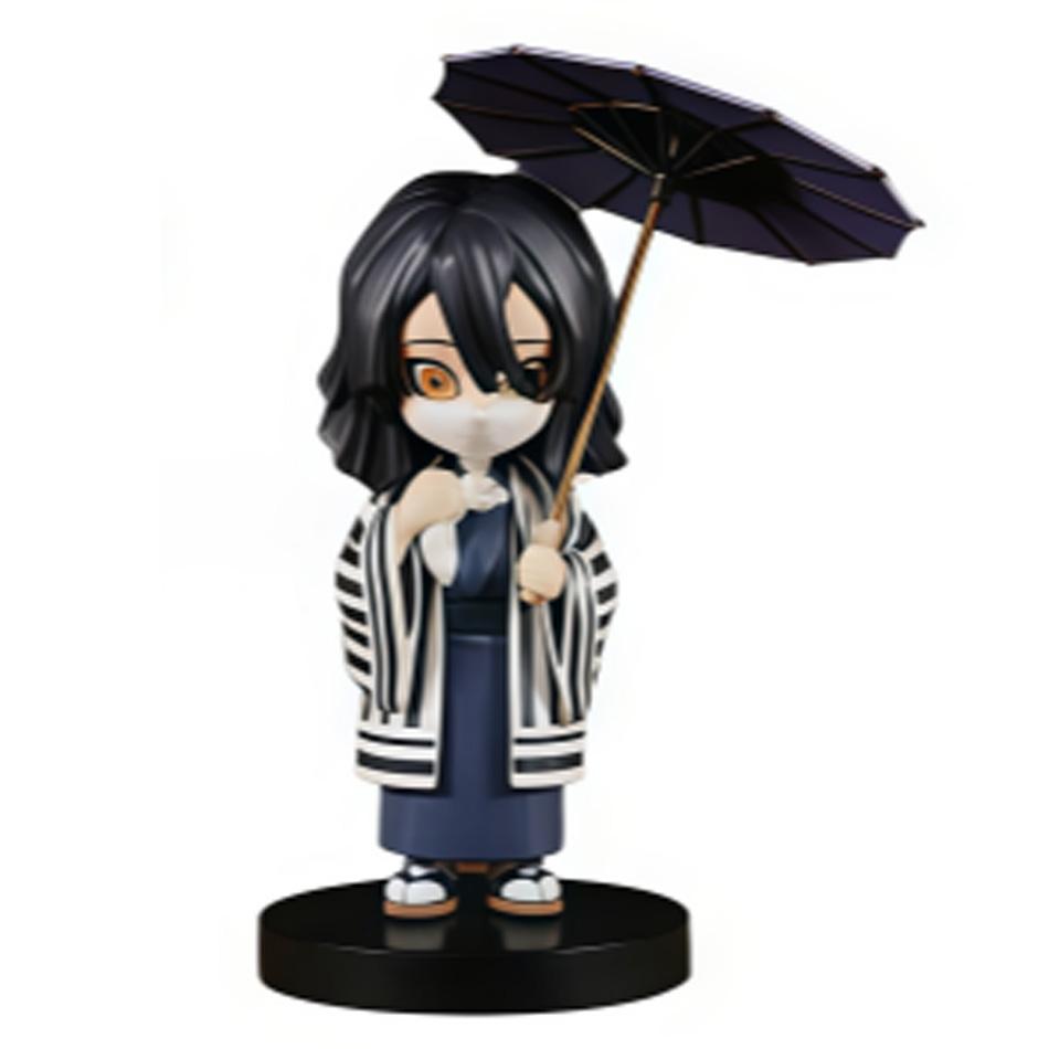 Genuine Blind Box Figure Plum Rain Series Kochou Shinobu Tomioka Giyuu Kanroji Mitsuri Mystery Box Figure Toy Gift