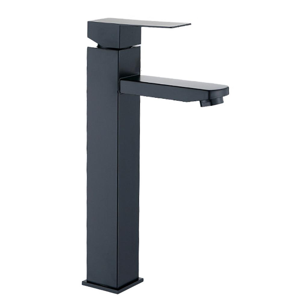 Classic Style Mounted Square Design Hot and Cold Water Taps Mixer Bathroom Tap Single Handle