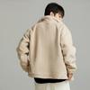 New MLB Velvet Jackets Unisex Light Beige 3AFDB0626-43BGS