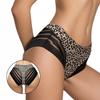 Women Seamless Breathable Mesh Triangle Brief Cotton Crotch Mid Waist Ladies Underwear