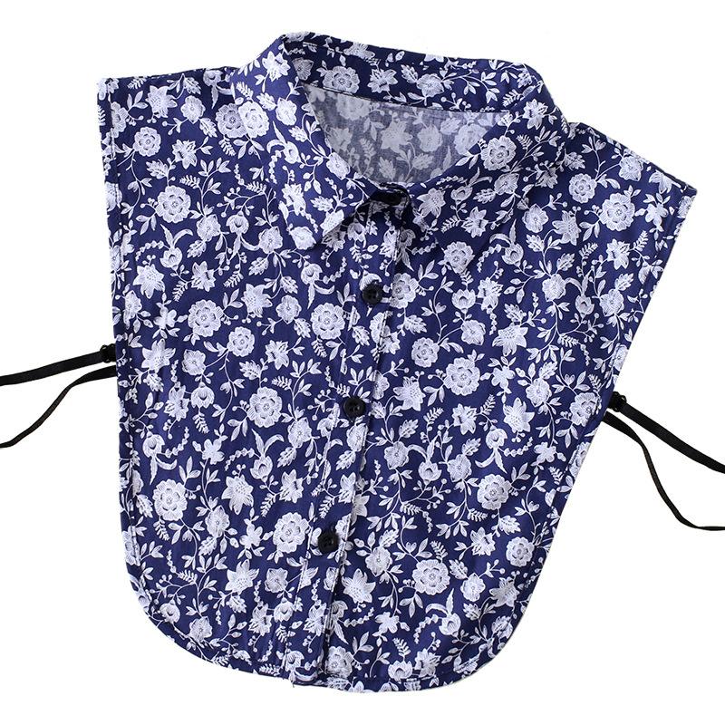 Women'S Fake Collar Versatile Fake Collar Floral Shirt Collar Shirt Collar Fake Collar Decorative Accessories Collar