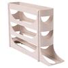 4 Tier Egg Holder Egg Dispenser Holder Automatic Egg Rolling Rack Eggs Storage Rack Egg Distributor Egg Storage Rack For Kitchen