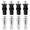 Toilet Seat Screws Nut Cover Lid Top Fixing Blind Hole Fitting Kits Bathroom Accessories Replacement Toilet Seat Screws