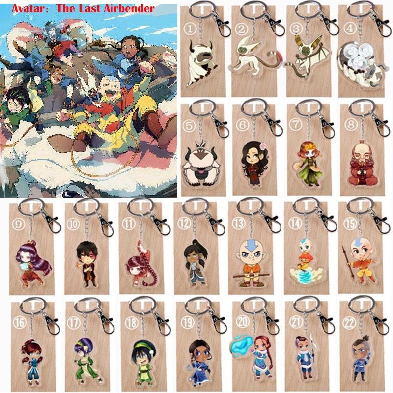 High-quality Transparent Acrylic Appa Keychain From Avata The Last Airbender