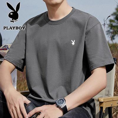 Men's Casual Loose Fit Cotton T-Shirt