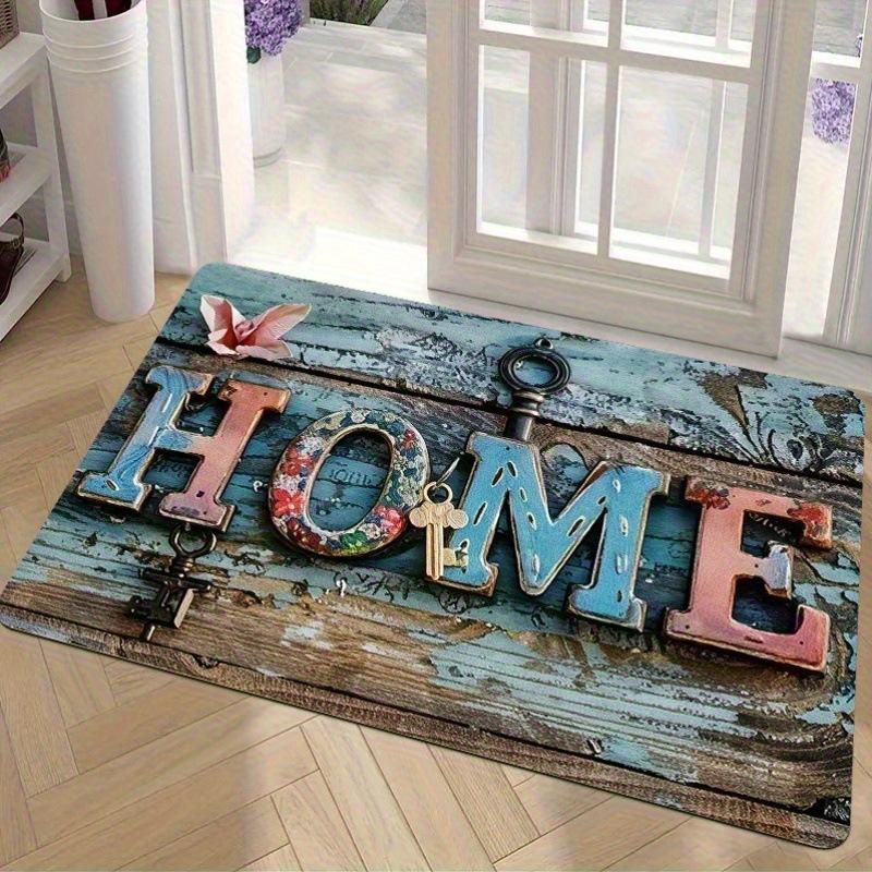 Entrance Door Mat Carpet Living Room Bedroom Household Dirt Resistant Non Slip Kitchen Floor Mat