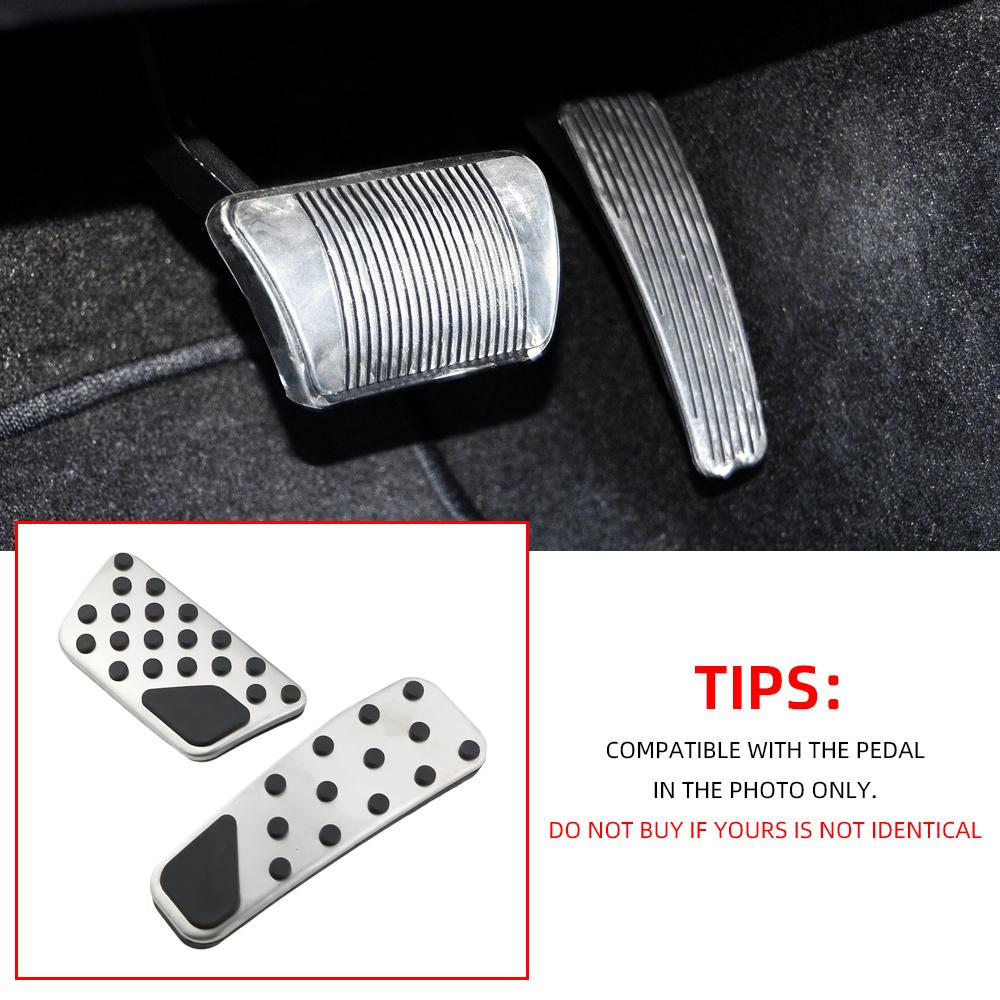 Car Pedal Cover for Dodge Charger Challenger Chrysler 300 2009 -2017 2018 2019 Gas Brake Pedals Pad Stainless Steel Accessories
