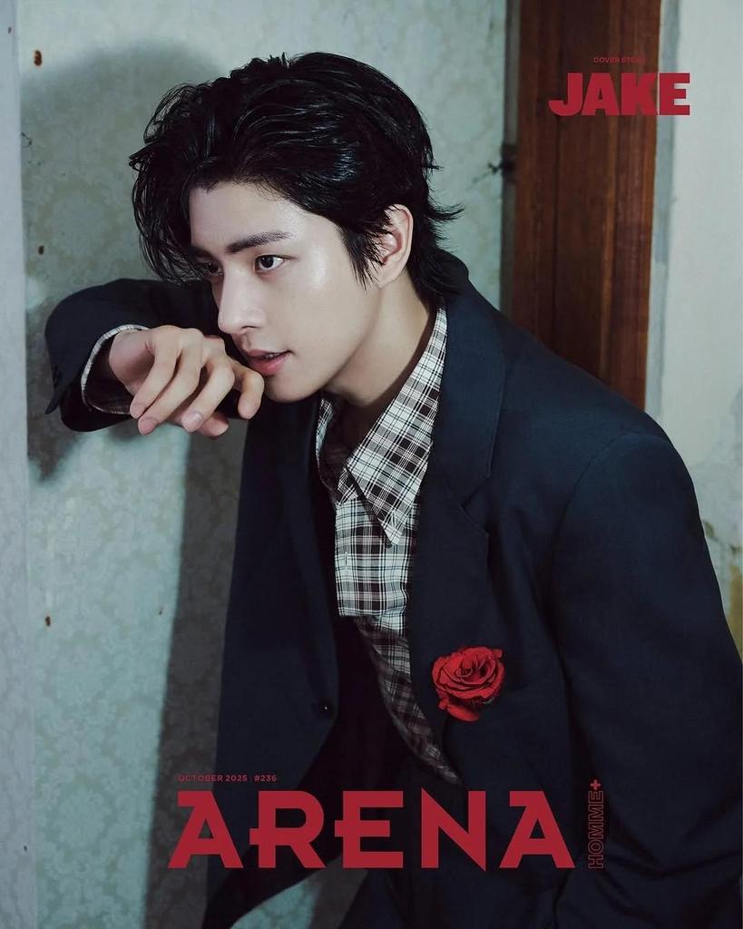 Arena Homme+ Korea 2025 OCTOBER ENHYPEN, KickFlip, Kim Yo-han, K-POP K-STAR