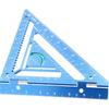 Innovative Rafter Tool Aluminum Alloy Triangular Ruler Protractor and Combination Tool Woodworking Ruler for Carpenters Architects