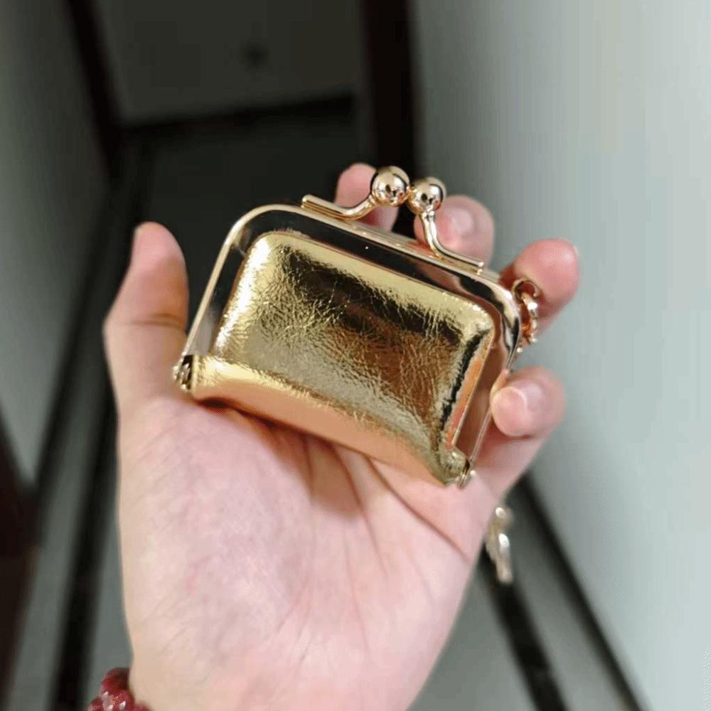 Exquisite Earring Necklace Wallet Luxury Mini Coin Purse Cute Leather Jewelry Storage Box  Gift