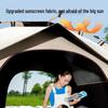 Automatic Pop-up Waterproof Anti-mosquito Camping Tent with UV Protection