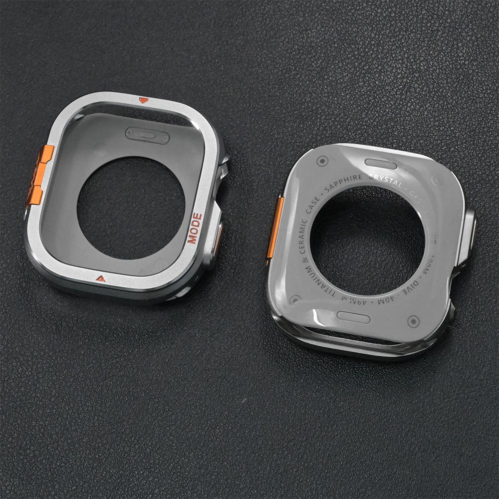 Luxury Metal Case for Apple Watch Ultra 3 49mm 11 46mm Protector Case Aluminum Cover Bumper Frame for IWatch Series 10 46 ULTRA2