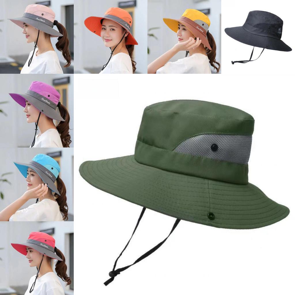 Outdoor Sun Hat For Women With Wide Foldable Sun Protection For Hiking And Travel
